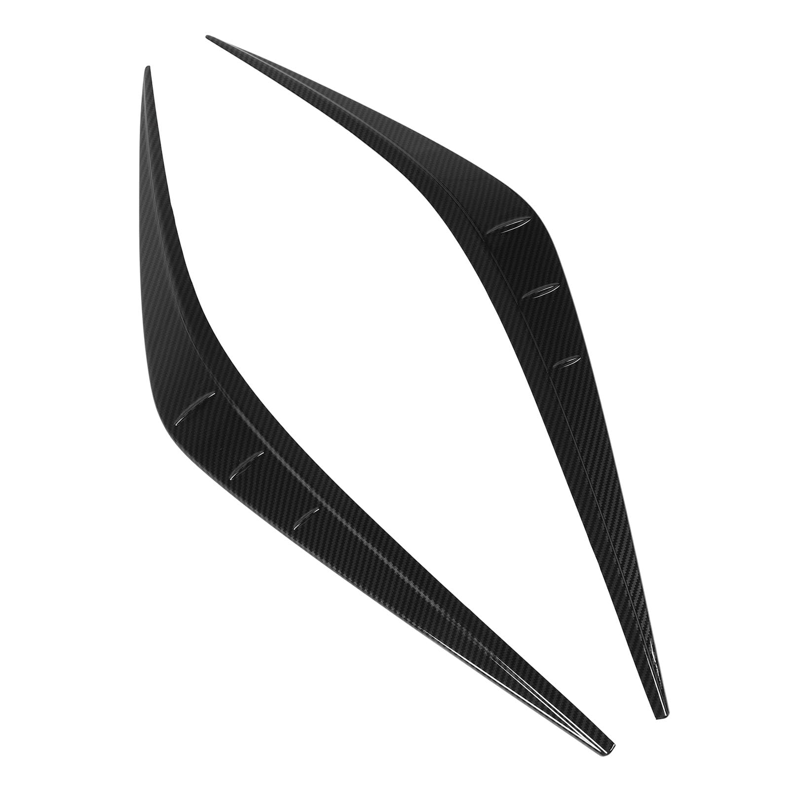 Aramox 2 Stück Scheinwerferblenden, Links und Rechts, Passend für Cross XP210 2023 2024. Hergestellt aus ABS-Material, Verbessert das Erscheinungsbild des Fahrzeugs. (Kohlefaser-Stil) von Aramox