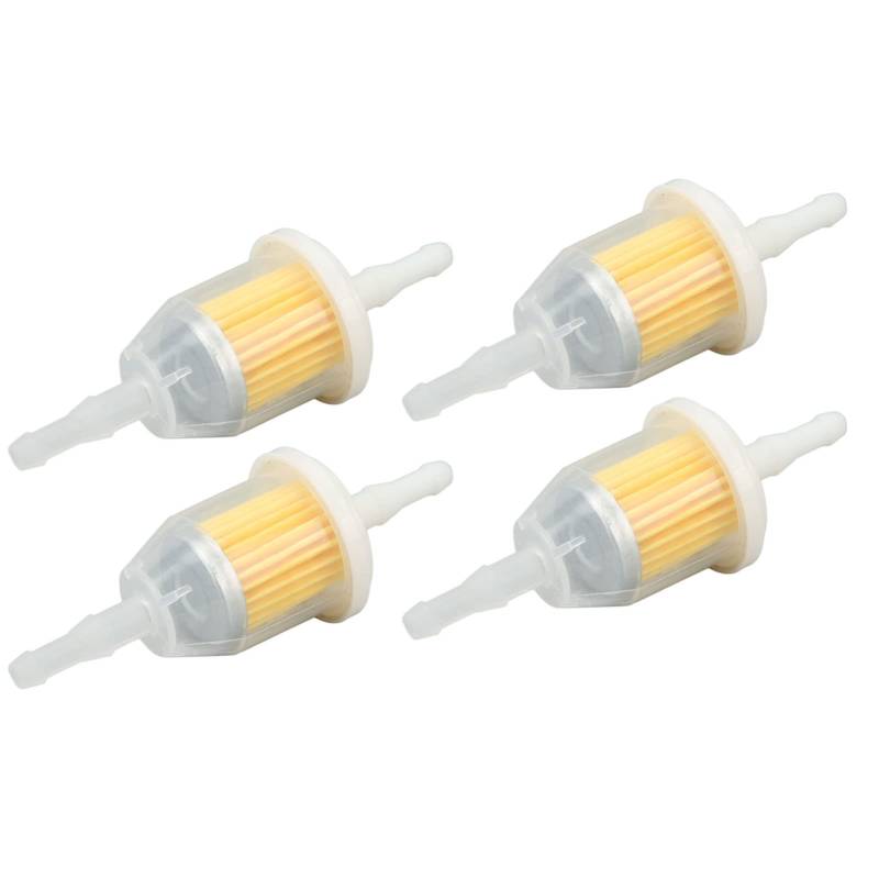 Aramox 4PCS Kraftstoff Filter GY20709 Fit für 1/4in und 5/16in Kraftstoff Leitung Rasenmäher Kraftstoff Filter für Garten Traktoren Rasenmäher Null Turns Wagen von Aramox
