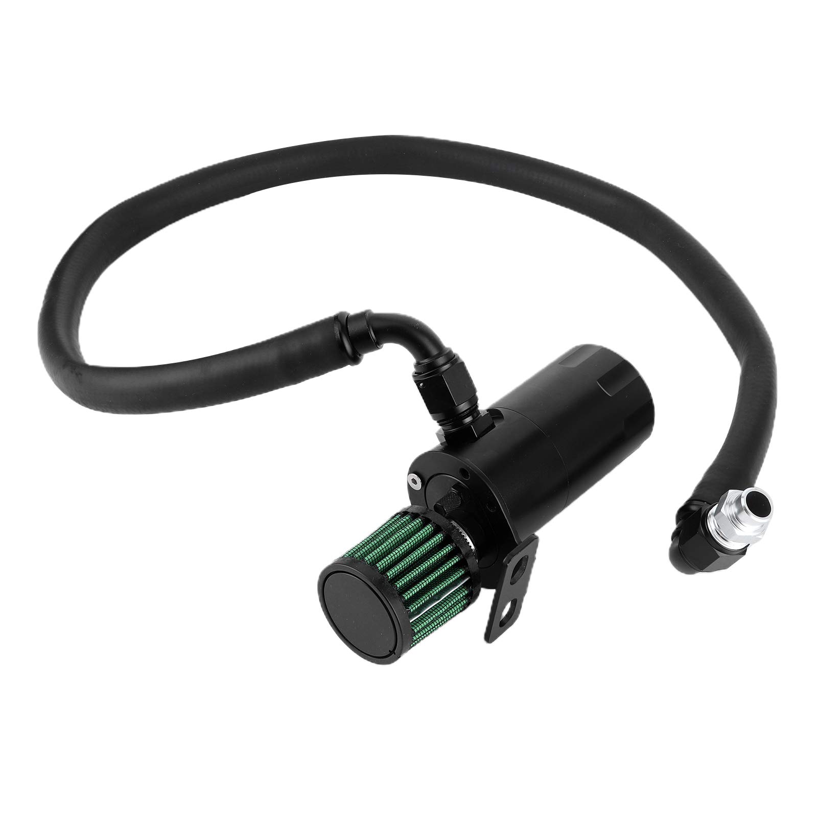 Aramox 500ml Öl-Auffangbehälter Kit für Auto – Universal Alu-Ölcatchcan mit AN10-Anschluss (5/8 Zoll) – Ventilationssystem für Hochleistungsmotoren von Aramox
