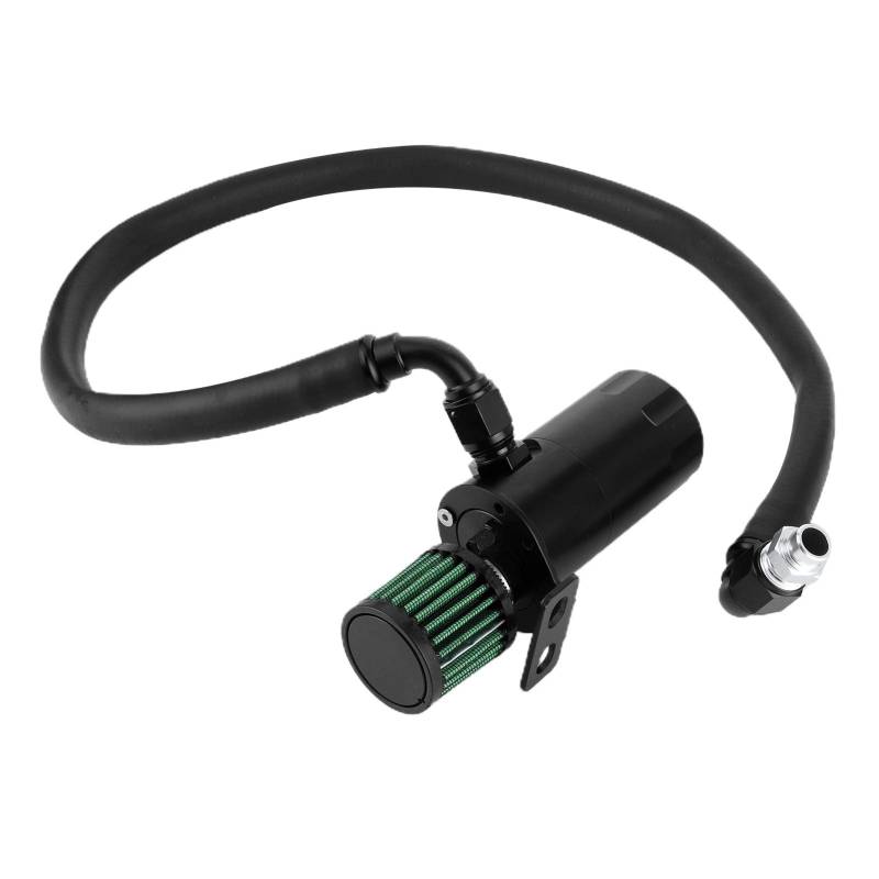 Aramox 500ml Öl-Auffangbehälter Kit für Auto – Universal Alu-Ölcatchcan mit AN10-Anschluss (5/8 Zoll) – Ventilationssystem für Hochleistungsmotoren von Aramox