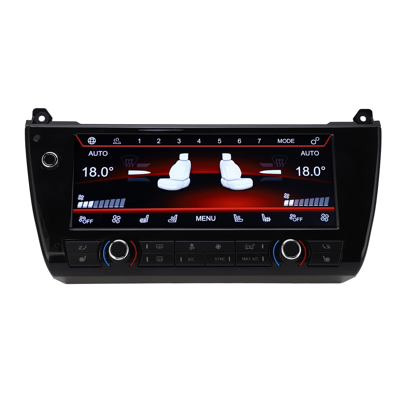 Aramox Auto Modifikation 10,25 Zoll Auto Klimaanlage Panel Touch Control LCD Display Sprachsteuerung für 5 Series F10 2011-2017 Aramox Auto Modifikation 10,25 Zoll Auto Klimaanlage Panel Touch Control LCD Display Sprachsteuerung für 5 Series F10 2011-2017 von Aramox