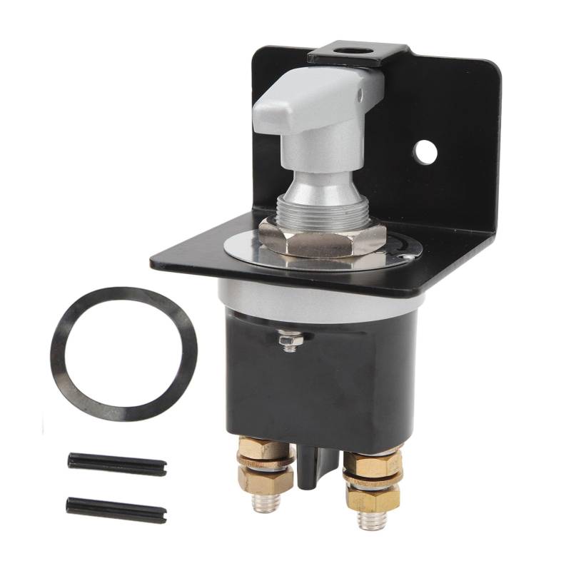 Aramox Batterie-Trennschalter, 12 V Bis 48 V, Rotary-Schalter mit Sperrplatte, 500 A, IP68, Ersetzt 20247 für Auto, Wohnmobil und Boot von Aramox