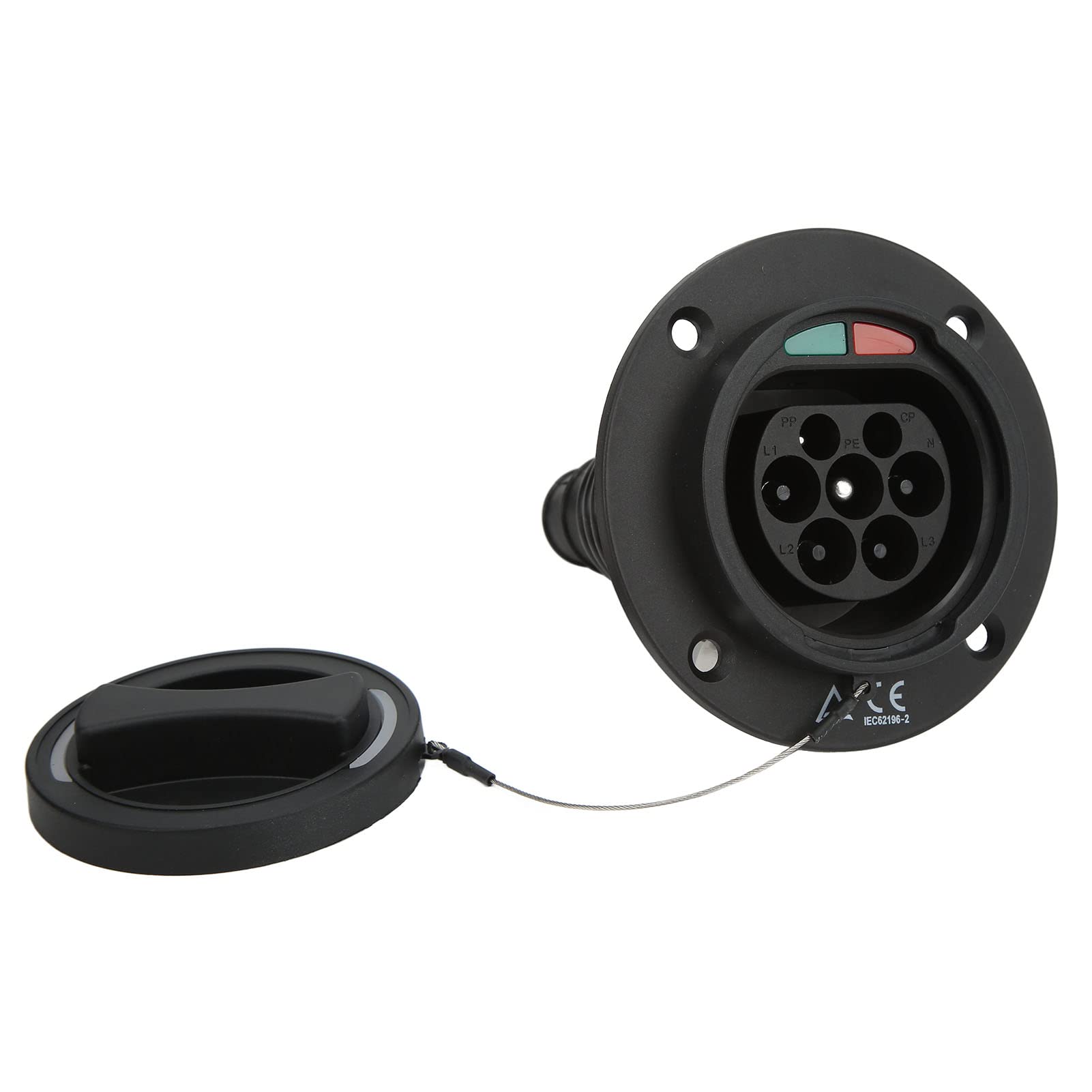 Aramox Elektrofahrzeug Auto EV Ladesteckdose, New Energy Vehicles Ladesteckdose Typ 2 Dreiphasig 480V 16A 32A Universal CE TÜV IEC 62196‑2 Zugelassen Aramox Elektrofahrzeug Auto EV Ladesteckdose, New Energy Vehicles Ladesteckdose Typ 2 Dreiphasig 480V 16A 32A Universal CE TÜV IEC 62196‑2 Zugelassen von Aramox