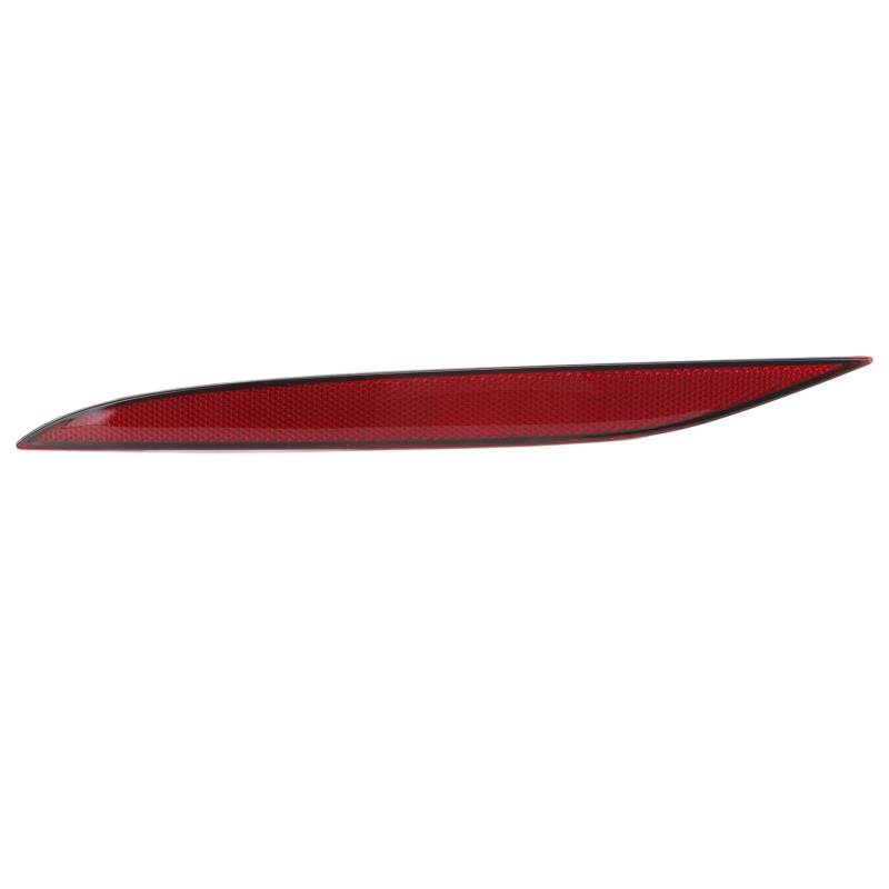 Aramox Heckstoßstangenreflektor, Autostoßstangenreflektorplatte, Rote Stoßstange, Heckseitenreflektorplatte, Kompatibel mit Model X 2018 Bis 2023 (Links 6007705 00 D) von Aramox