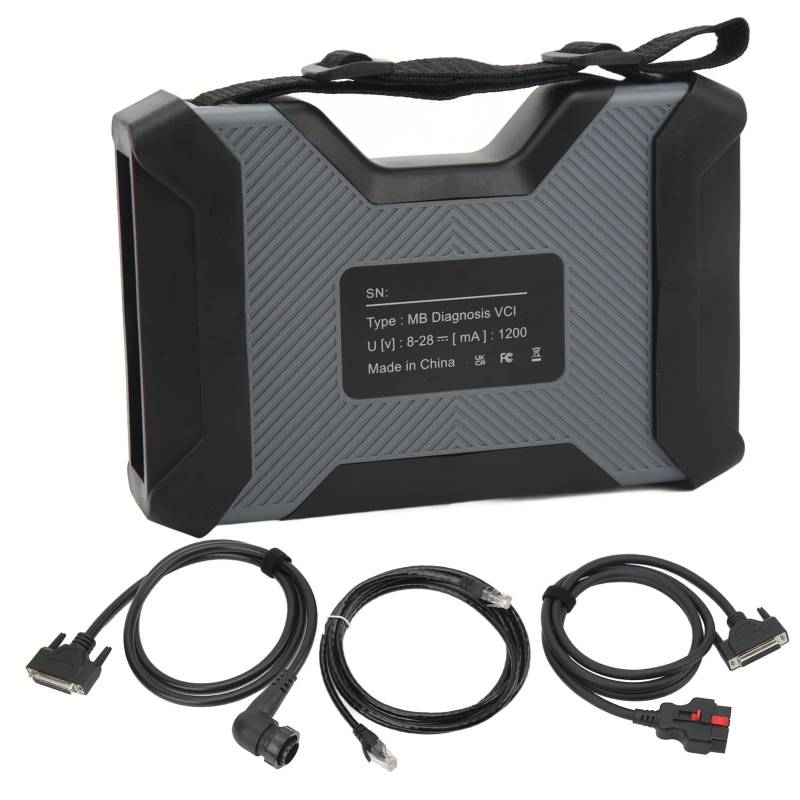 Aramox SUPER MB PRO M6 Diagnosetool, SUPER MB PRO M6 Wireless Star Diagnosetool mit Multiplexer Lan und OBD2 16pin Kabelersatz für Mercedes-Benz (Mit Box) von Aramox