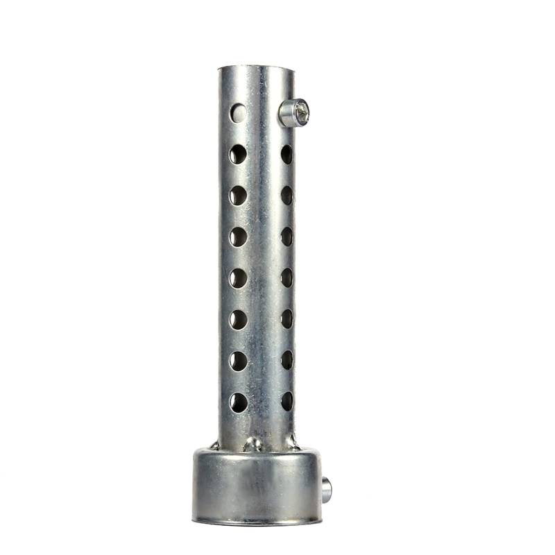 Aramox Sound Eliminator, Motorrad-Auspuffschalldämpfer-Gegendruckkern, Universal-Motorrad-Auspuff Kann DB-Killer-Schalldämpfer-Schalldämpfer-Einsatz 42 Mm, Silber (42mm) von Aramox