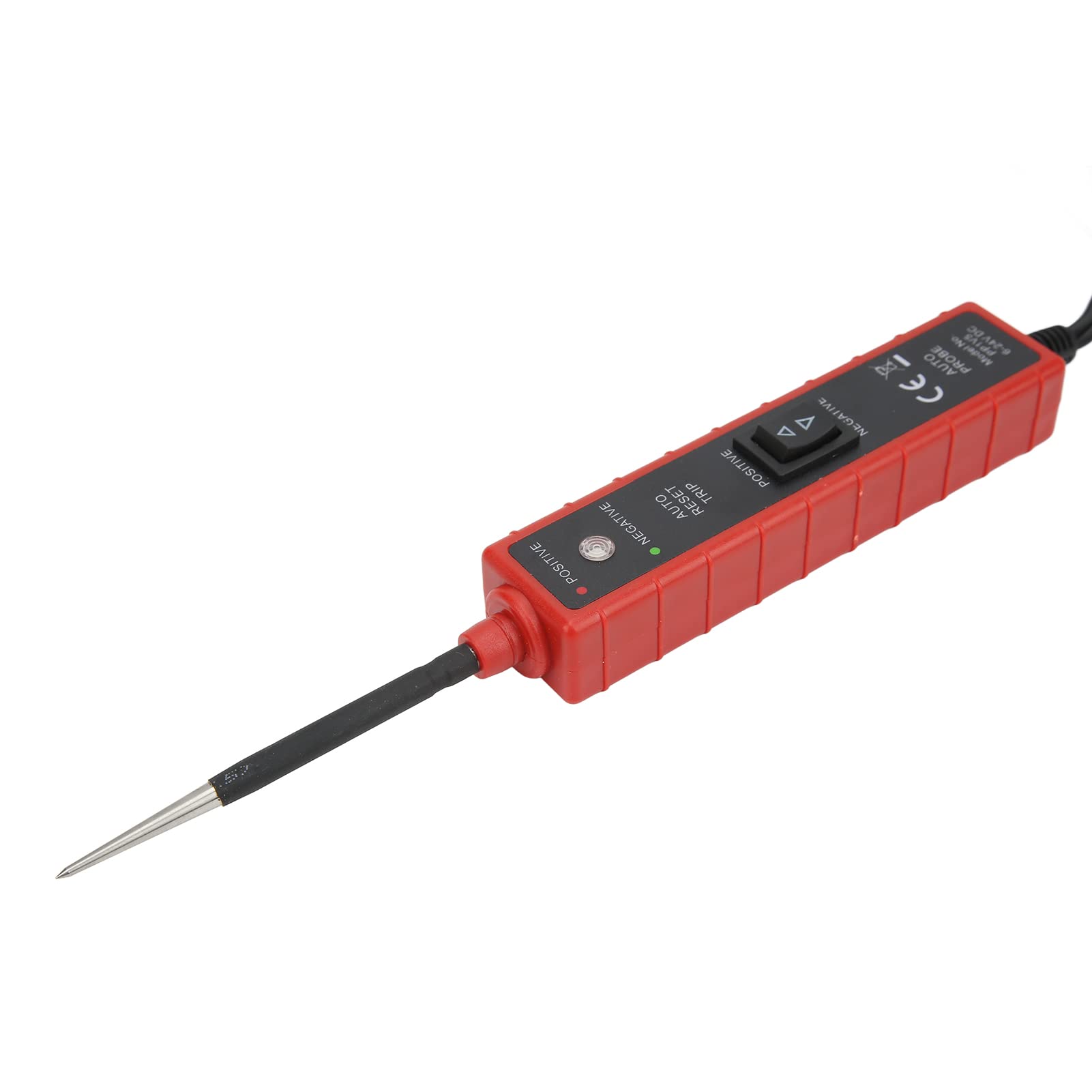 Aramox Stromkreis-Sondentester, Rot, Em285 6–24 V Gleichstrom-Sonde, Automatischer Stromkreistester, Autotester, Elektrisches System, Diagnose, Kabelmessgerät, Autopflege-Werkzeug Aramox Stromkreis-Sondentester, Rot, Em285 6–24 V Gleichstrom-Sonde, Automatischer Stromkreistester, Autotester, Elektrisches System, Diagnose, Kabelmessgerät, Autopflege-Werkzeug von Aramox