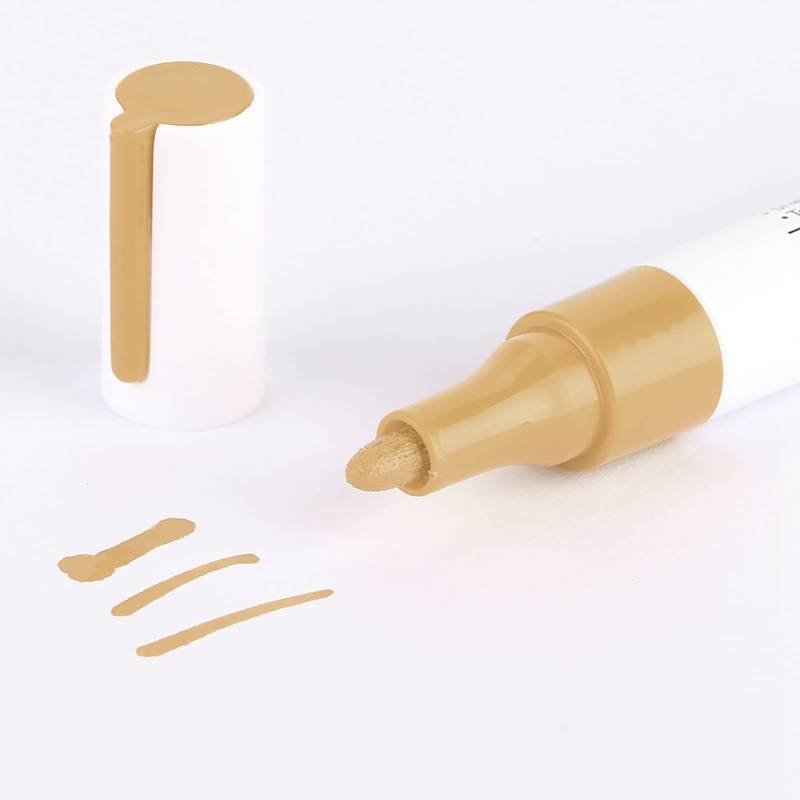 Aramox Waterproof Professional Car Pencil Tire Paint Pen Mark Pens Durable and Long-lasting for Tire Markings (Gold) von Aramox