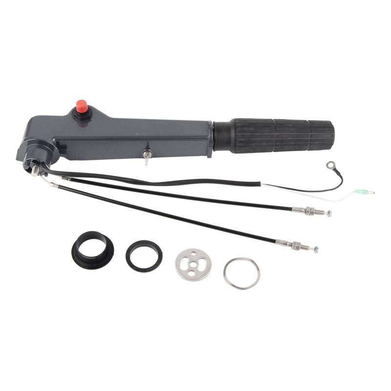 Aramox Aluminiumlegierung Auenborder Motor Lenk Pinne Arm 15 PS 18 PS Boot Zubehr von Aramox