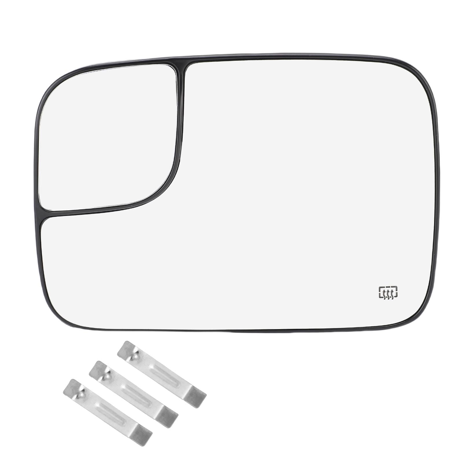 Beheizter Konvexer Spiegelglas Blindfleck Ersatz für 1500 2500 3500 2002-2008 (Links 5161010aa) von Aramox