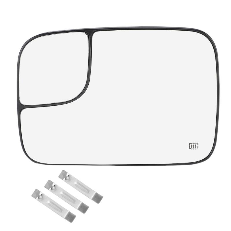 Beheizter Konvexer Spiegelglas Blindfleck Ersatz für 1500 2500 3500 2002-2008 (Links 5161010aa) von Aramox