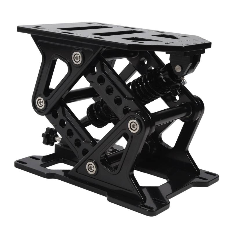 Bootssitz-Stützhalterung, 335 Bis 390 Mm, Verstellbar, Anhebbar, Robuste Sitzbasis aus Aluminiumlegierung für Wohnmobil, Wohnwagen, Wohnmobil – Bietet Stabilen und Verstellbaren von Aramox