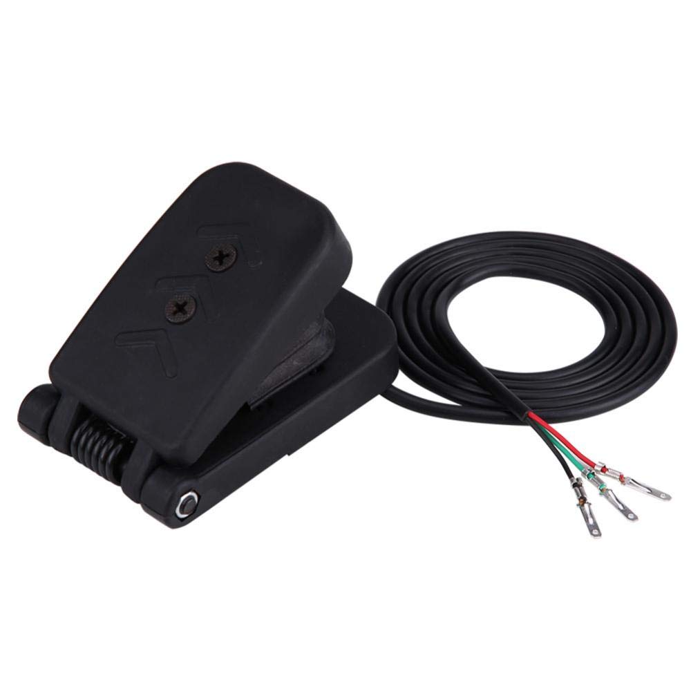 Bremse Pedal, schwarzer Kunststoff ATV Fußpedal Gaspedal Geschwindigkeitsregelung Bremspedal Bremse Pedal, schwarzer Kunststoff ATV Fußpedal Gaspedal Geschwindigkeitsregelung Bremspedal von Aramox