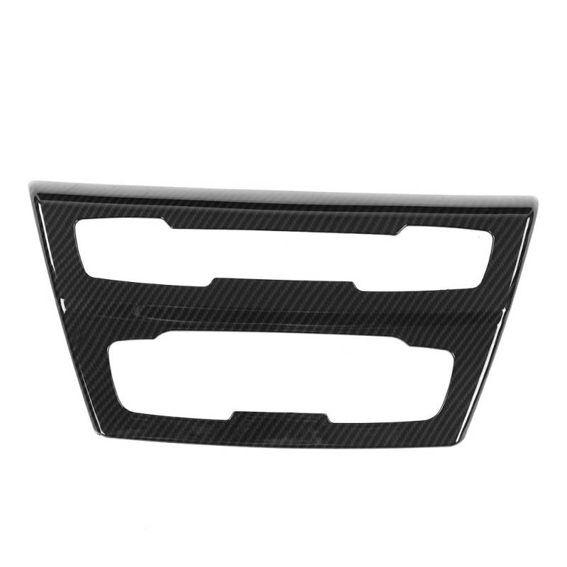 Karbonfaser-Verkleidung, Center Console Trim, Navigation Control Panel Rahmenabdeckung Trim Kohlefaser Verkleidung für X1 F48 2016-2019 von Aramox
