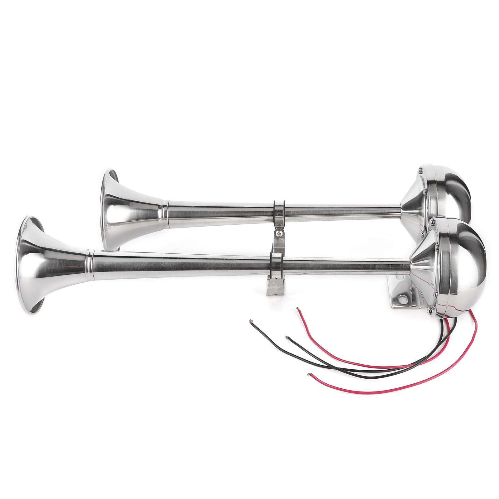 Edelstahl, Elektrisches Doppel -Trompetenhorn, Super Lautes 125dB Marine -Horn für 12 V Boote mit Einfacher Installation, Langlebig und Zuverlässig, für Salzwasser Marine Geeignet Edelstahl, Elektrisches Doppel -Trompetenhorn, Super Lautes 125dB Marine -Horn für 12 V Boote mit Einfacher Installation, Langlebig und Zuverlässig, für Salzwasser Marine Geeignet von Aramox
