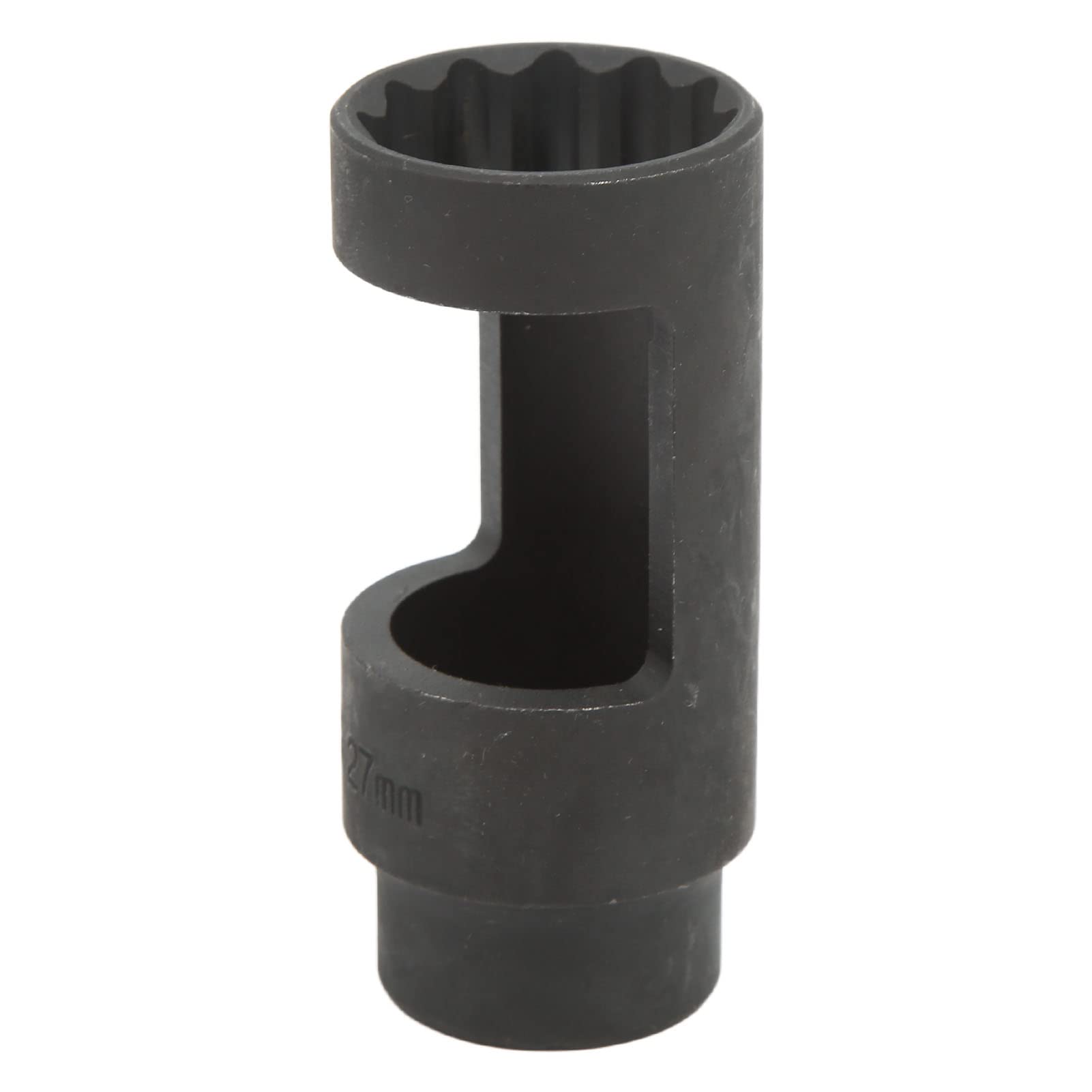 Einspritzdüsen-Entfernungswerkzeug, Einspritzdüsen-Stecknuss, 1/2-Zoll-Antrieb, 27 Mm, 12-kant, Chrom-Vanadium-Stahl, Universell für Autos Einspritzdüsen-Entfernungswerkzeug, Einspritzdüsen-Stecknuss, 1/2-Zoll-Antrieb, 27 Mm, 12-kant, Chrom-Vanadium-Stahl, Universell für Autos von Aramox