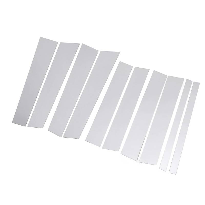 Fensterpfeiler Postverkleidung, 10 -pcs -Säule nach Abdeckung Spiegelte Oberflächenchrompfosten für GL Klasse X164 2007 2012 Chrom Plattiert Postabdeckung von Aramox