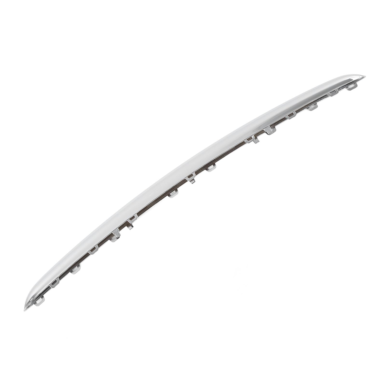 Frontstoßstangen-Kühlergrill-Hauben-Zierleiste, Vordere Verchromte Motorhauben-Zierleiste 51117250789 für Cooper Clubman Schrägheck Cabrio Coupe Roadster Frontstoßstangen-Kühlergrill-Hauben-Zierleiste, Vordere Verchromte Motorhauben-Zierleiste 51117250789 für Cooper Clubman Schrägheck Cabrio Coupe Roadster von Aramox