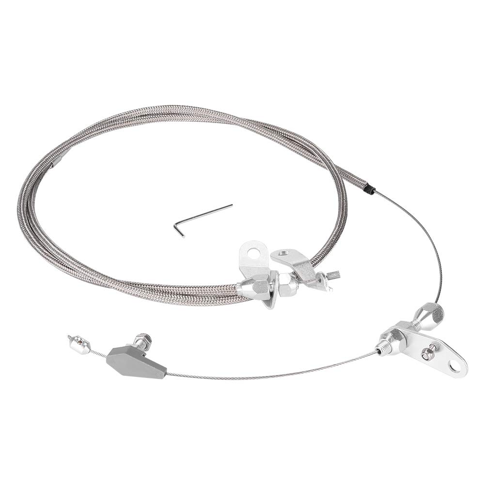 Getriebe Kick Down Kabel, geflochtenes Kickdown Kabel Arretierung Getriebe Trans für C4 Getriebe Kick Down Kabel, geflochtenes Kickdown Kabel Arretierung Getriebe Trans für C4 von Aramox