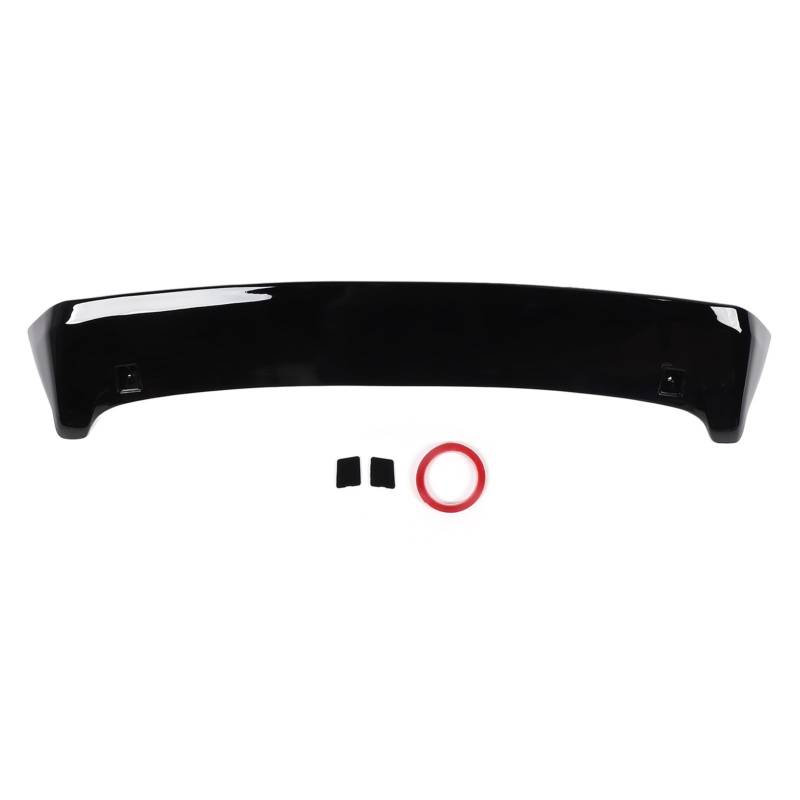 Heckdachspoilerlippe, Glänzend Schwarz Stilvoll für SJ 2014 2018 Steigert die Hintere Reifentraktion mit ABS -Material mit Klebeband von Aramox