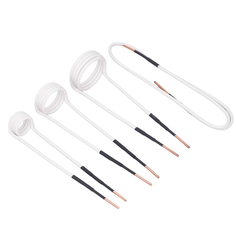 Induktionsspulen -Kit Flexible 4PCS Messingkern Erweiterte Isolierung für Rusty Bolzenmutter Entfernung für -Enthusiasten von Aramox