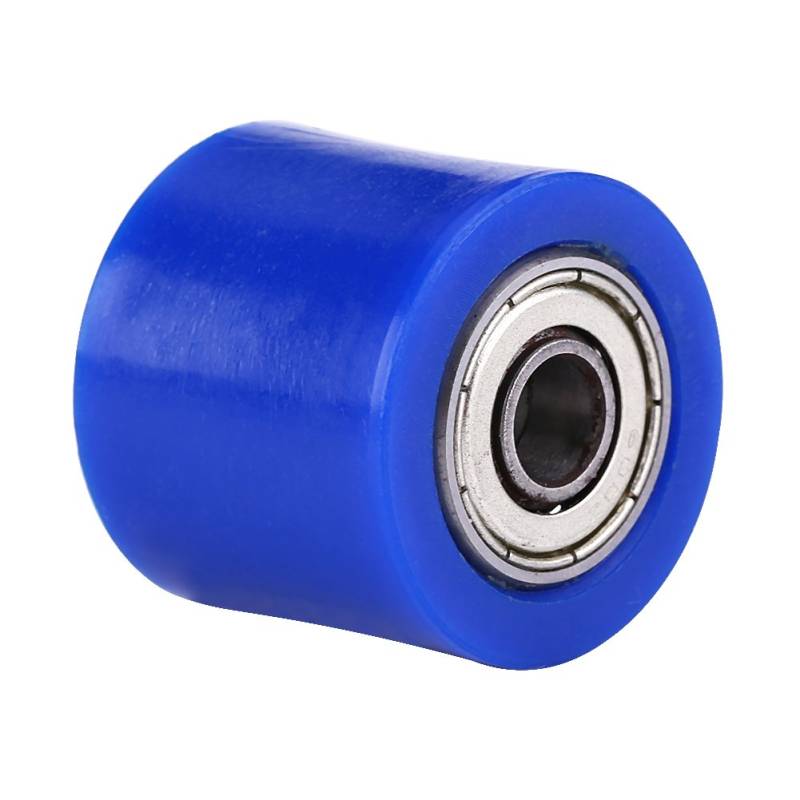Kettenspanner 8mm Universal Kettenrollen Spannrolle Radführung Chain Tensioner für Motorrad-Dirt-Bike-Enduro(Blue) von Aramox