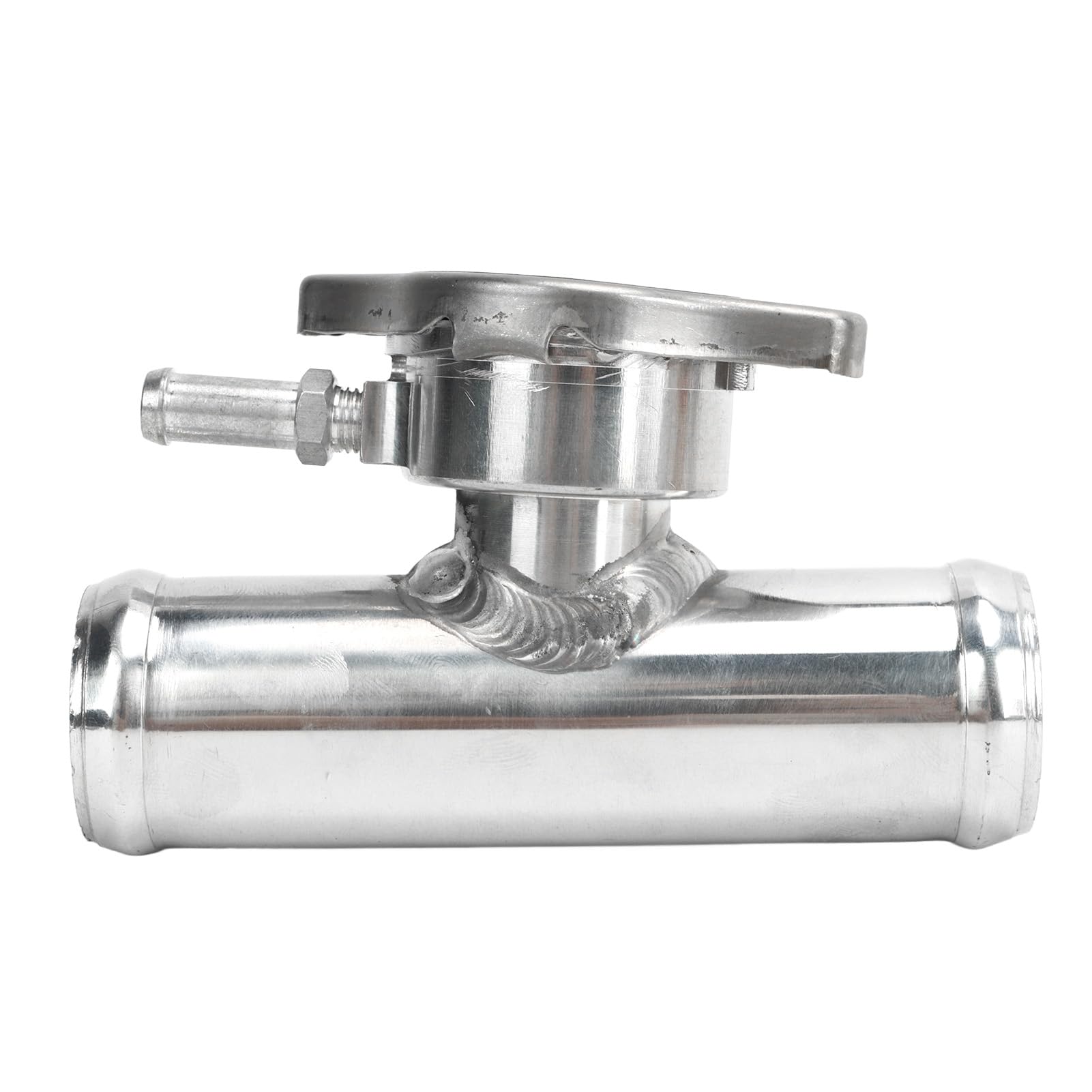 Kühlereinfüllstutzen mit Deckel, Inline-Kühlerschlauch-Einfüllstutzen mit 16PSI-Kappen, 32 Mm 1-1/4 Zoll Außendurchmesser, Polierte Oberfläche aus T6061-Aluminium für Autos Kühlereinfüllstutzen mit Deckel, Inline-Kühlerschlauch-Einfüllstutzen mit 16PSI-Kappen, 32 Mm 1-1/4 Zoll Außendurchmesser, Polierte Oberfläche aus T6061-Aluminium für Autos von Aramox