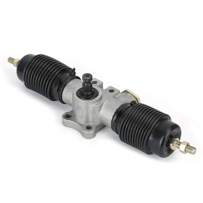 Lenkgetriebe-Welle 360mm, Edelstahl Servolenkgetriebe Getriebewelle Stabilisator Brace Kit fit für DIY China ATV UTV Fahrradteile Zubehör 360mm/14.17inch von Aramox