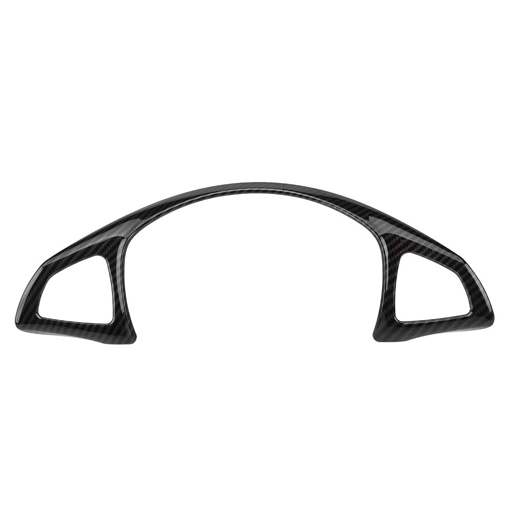 Lenkrad Rahmen Verkleidung,Armaturenbrett Verkleidung Kohlefaser Lenkradrahmenabdeckung für C E GLC-Klasse W205 W213 X253 Lenkrad Rahmen Verkleidung,Armaturenbrett Verkleidung Kohlefaser Lenkradrahmenabdeckung für C E GLC-Klasse W205 W213 X253 von Aramox
