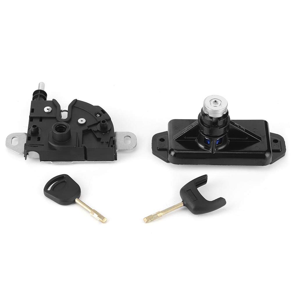 Motorhaubenschloss-Kit, 6C1A-16D748-AB Motorhaubenschloss-Verriegelungszylinder mit 2 Schlüsseln, passend für Transit MK7 2006-2011 Motorhaubenschloss-Kit, 6C1A-16D748-AB Motorhaubenschloss-Verriegelungszylinder mit 2 Schlüsseln, passend für Transit MK7 2006-2011 von Aramox