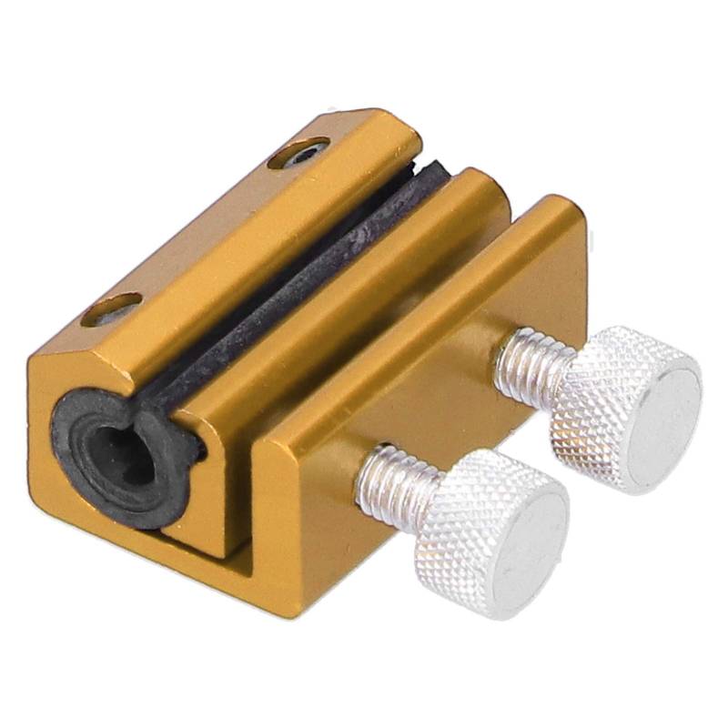 Motorrad Aluminium Kabel Schmierwerkzeug, Gaszug Kupplung Bremskabel Schmierwerkzeug Tragbares Draht Schmieröl Öler Zubehör für ATV(C Gold) von Aramox