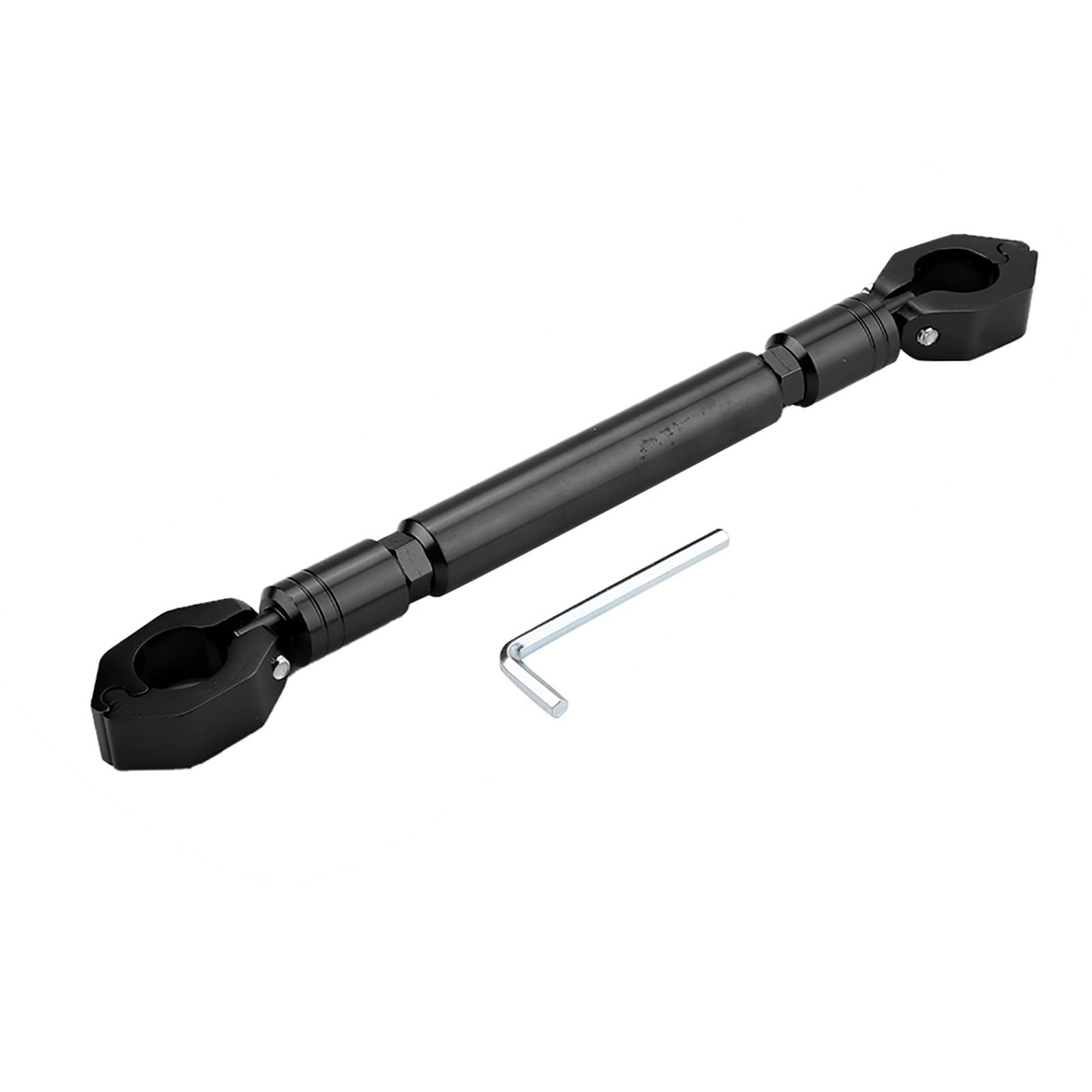 Motorrad Balance Lenker, Motorrad Balance Bar, Universal 22mm Aluminium Alloy Cross Bar Lenker Motorrad Verstärken Hebel Zubehör(Black) von Aramox