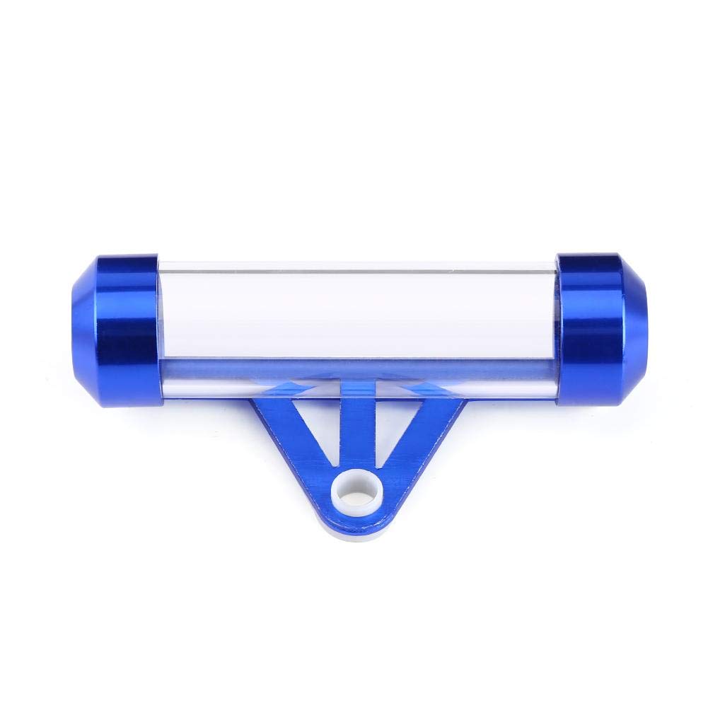 Motorrad Tax Tube, Universal Premium Motorrad Motorrad Secure Tax Disc Tube Zylinderhalter Rahmen wasserdicht(Blau) von Aramox