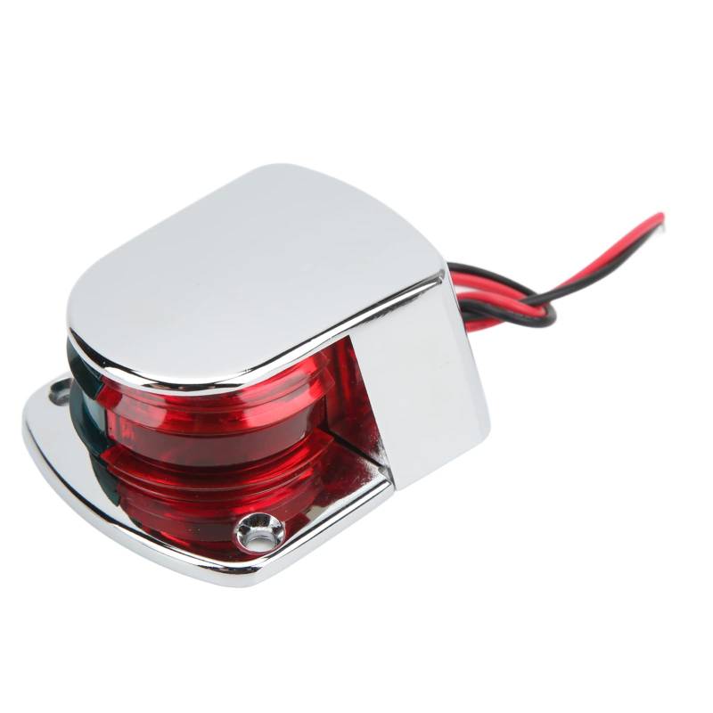 Navigationslicht für Boote Navigationslicht für Boote LED Buglicht Rot Grüne Linse IP67 Wasserdicht 1 Meile Sichtbarkeit für Yacht Segelboote Motorboote von Aramox