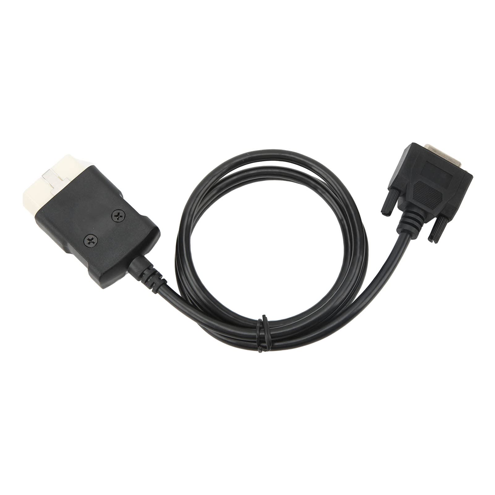 OBD2 16-poliges Kabel, OBD-Kabel, 16-poliger Stecker, Adapterkabel, OBD2-Codeleser-Diagnosewerkzeugkabel für VD TCS Pro Diagnosewerkzeug OBD2 16-poliges Kabel, OBD-Kabel, 16-poliger Stecker, Adapterkabel, OBD2-Codeleser-Diagnosewerkzeugkabel für VD TCS Pro Diagnosewerkzeug von Aramox