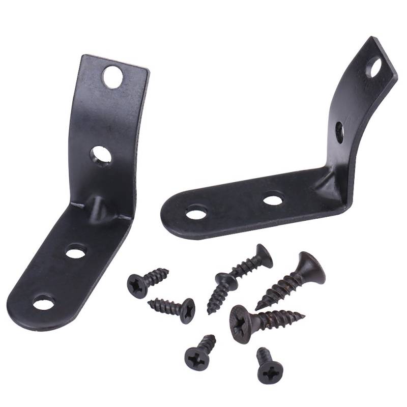 Scharnierreparatur-Kit, Auto-Handschuhbox-Scharnier-Reparatur-Kit Schwarz für S4 RS4 B6 8E 2002-2008 von Aramox