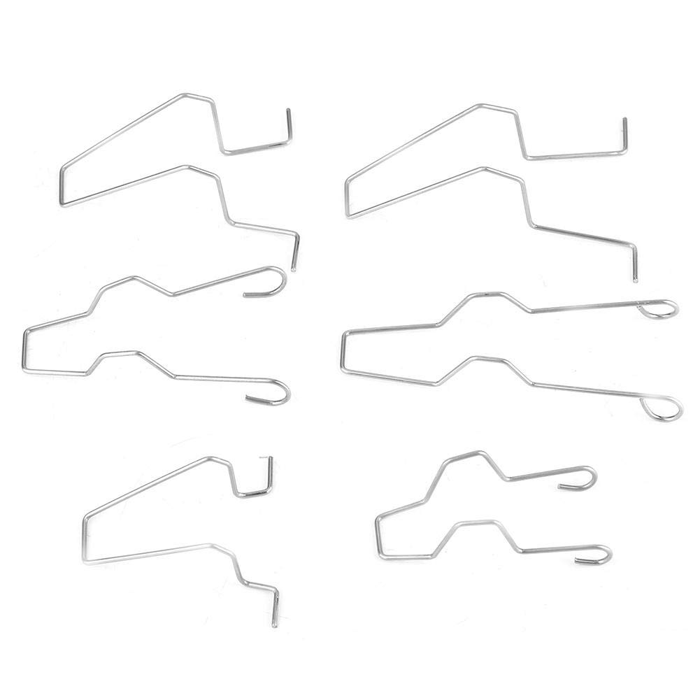 Halteclip für Scheinwerfer, 6 Stücke Scheinwerfer Dip Abblendlicht Scheinwerfer Auto Birne Haltefeder Halteclip für Scheinwerfer, 6 Stücke Scheinwerfer Dip Abblendlicht Scheinwerfer Auto Birne Haltefeder von Aramox