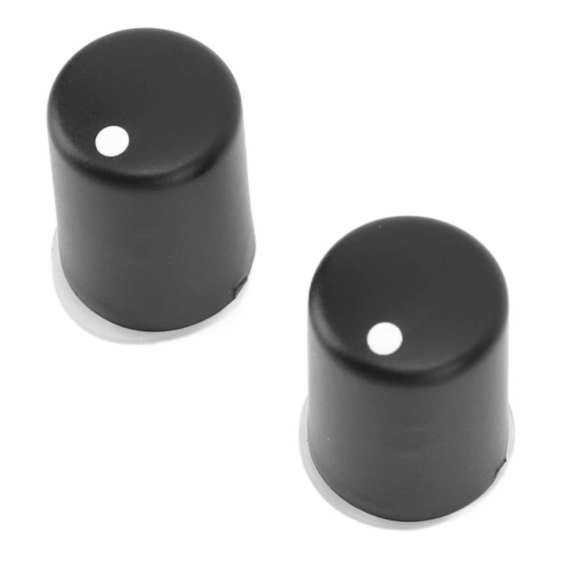 Aramox Autositzheizungsschalterknopf, 2 Stück, Schwarz, Rotary, Drehknopf, Manuell, für Land Cruiser LC200 2008-2015 & LX570 LS460 2008-2015 von Aramox