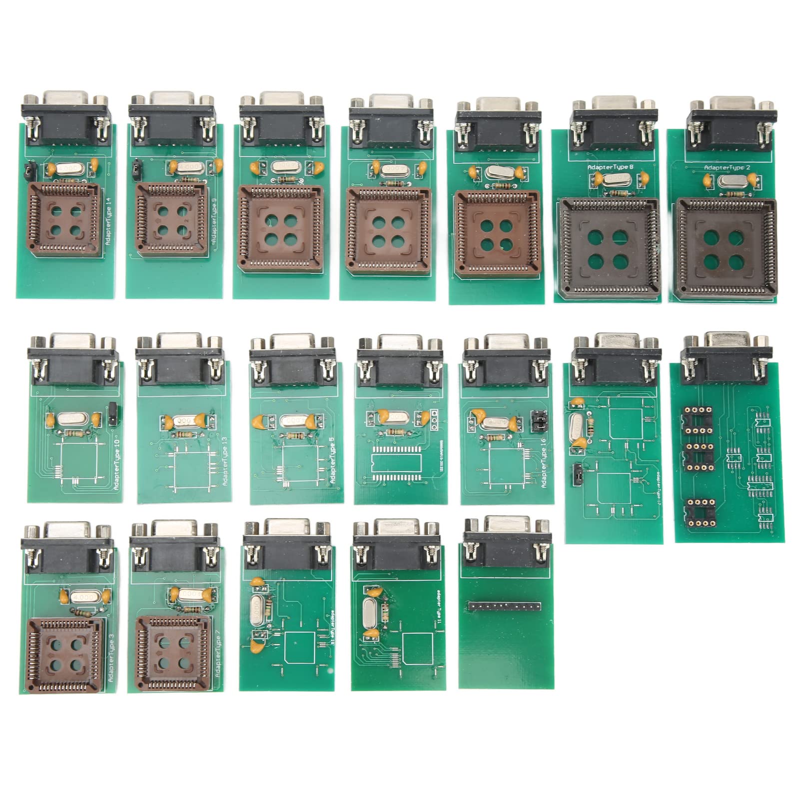 UPA-Programmieradapter, 19-teiliger UPA-Volladapter, Eeprom-Board-Adapter, Kompatibel mit HC11 HC12 HCS12 Microchip PIC12 UPA-Programmieradapter, 19-teiliger UPA-Volladapter, Eeprom-Board-Adapter, Kompatibel mit HC11 HC12 HCS12 Microchip PIC12 von Aramox