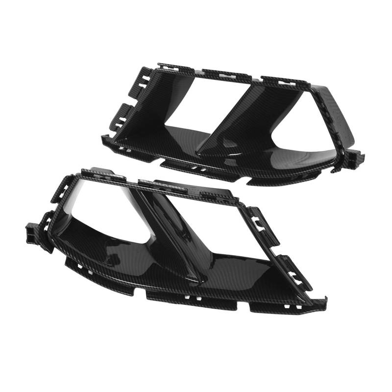 Vordere Stoßfängerluftkanalabdeckungsverkleidung Vordere Stoßfänger Lufteinlass Kühlergrill Verbessert Luftstrom Impact Proof ABS -Material für G80 G82 M3 M4 2021-2025 von Aramox