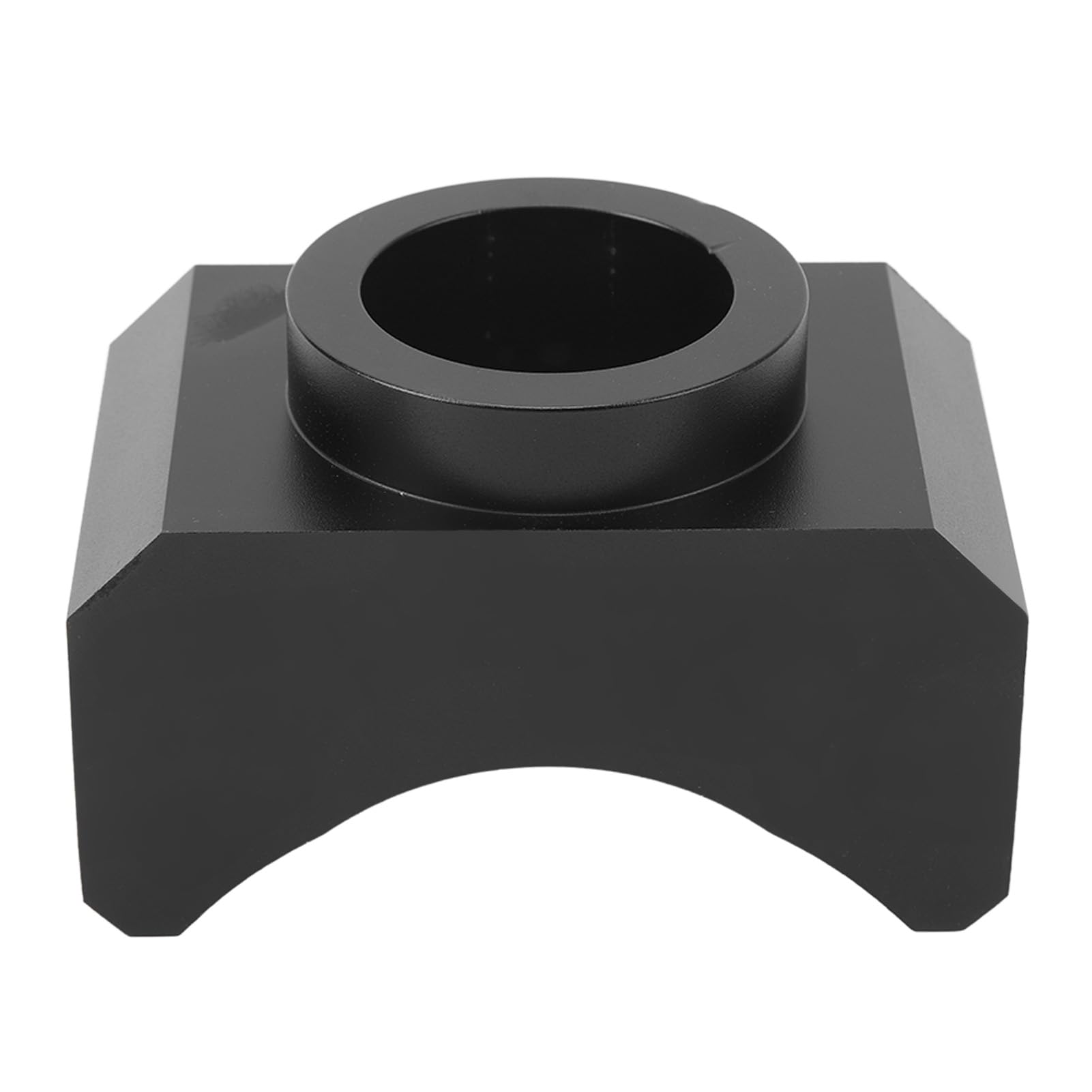 Wagenheber-Achsenadapter, Hebesattel, Tragbarer Hydraulischer Wagenheber-Adapter aus Billet-Aluminium, Geeignet für Flaschenheber, Wagenheber (Black) von Aramox