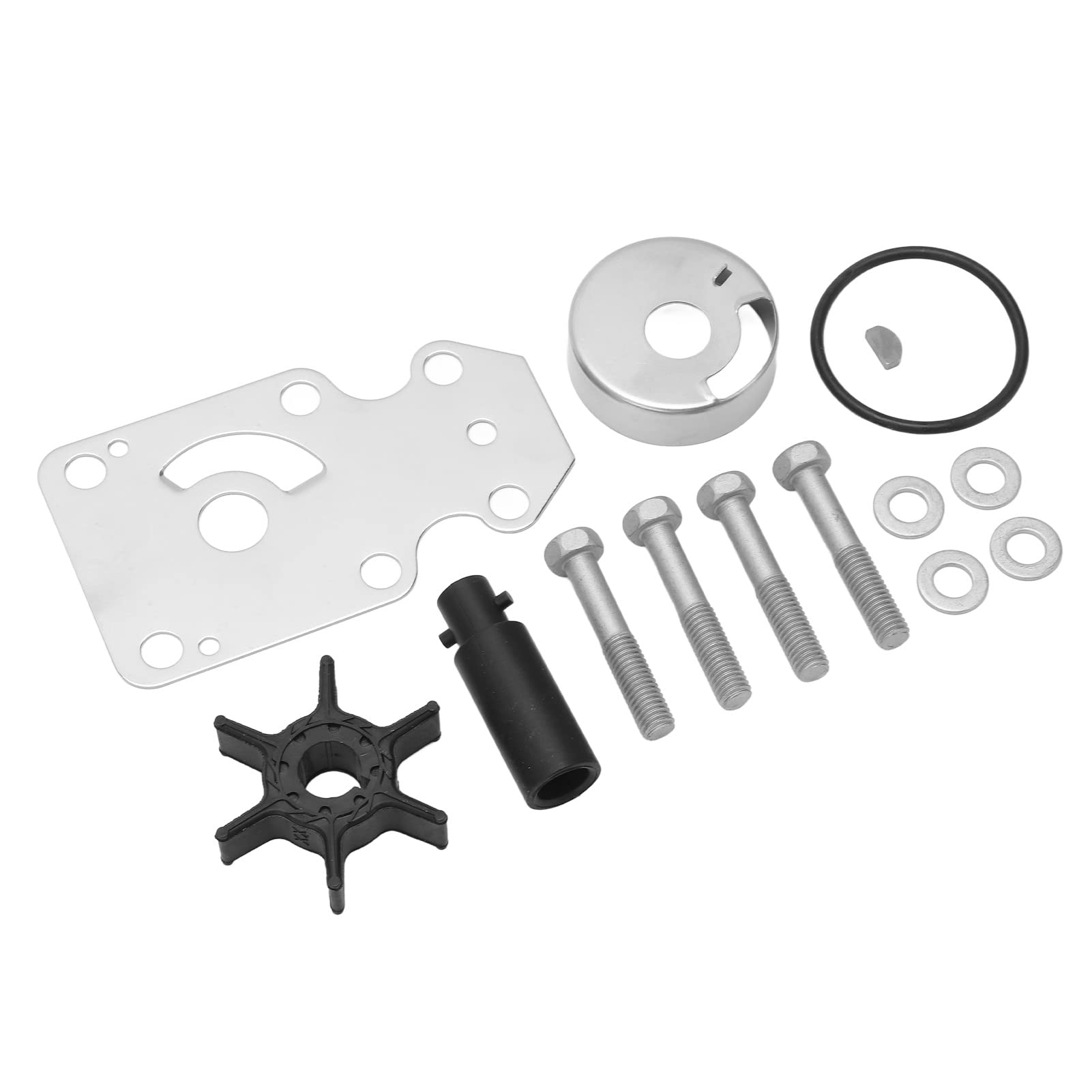 Wasserpumpen-Laufrad-Umbausatz 14-teiliges Wasserpumpen-Laufrad-Reparatur-Kit Professional 69G W0078 00 für Außenborder 8 PS 9,9 PS Wasserpumpen-Laufrad-Umbausatz 14-teiliges Wasserpumpen-Laufrad-Reparatur-Kit Professional 69G W0078 00 für Außenborder 8 PS 9,9 PS von Aramox
