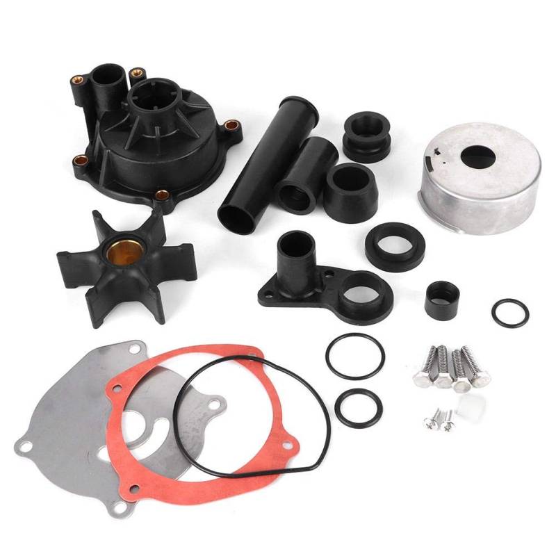 Aramox Wasserpumpen-Laufradsatz aus Gummi und Edelstahl Außenbordmotor-Ersatzteile OE: 5001595 Passend für Evinrude/Johnson New OEM ETec 75-250 PS von Aramox