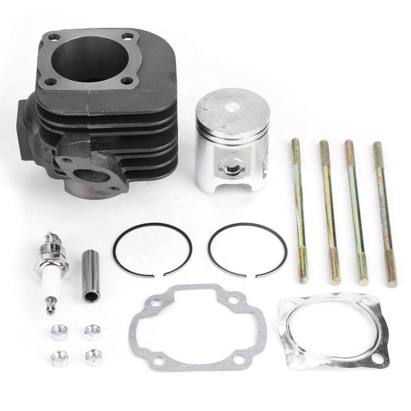 Zylinderkolbensatz, Eisenmotor Kolben Zylinderdichtung Top End Kit 219700194 passend für Predator 90 von Aramox