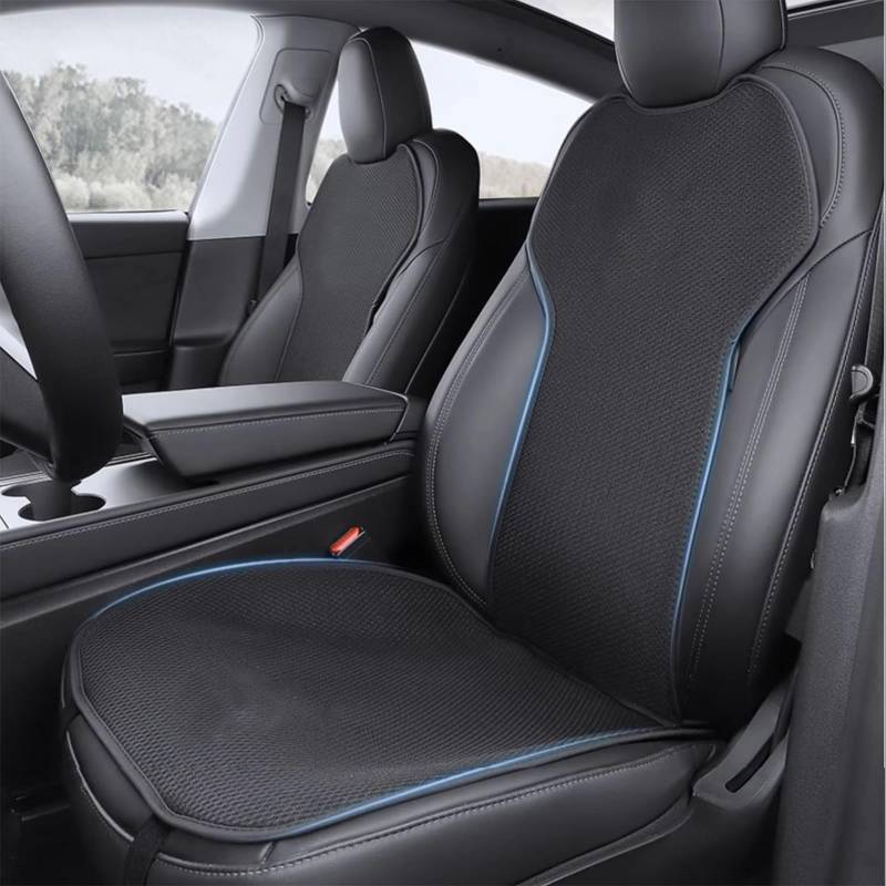 Arcoche Autositzbezug für Tesla Model Y 2023+, Autositzschutz-Sets Model Y Zubehör (vorne + hinten Komplettset für Model Y 2023 schwarz) von Arcoche