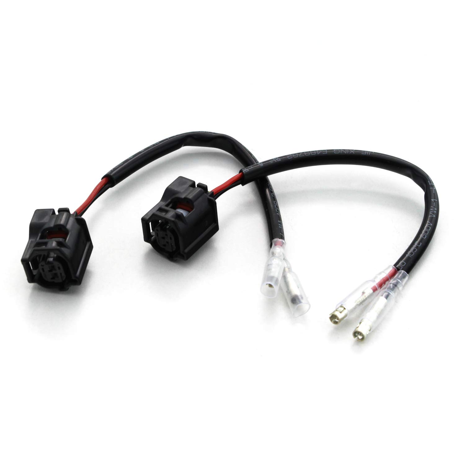 Area1 Motorrad LED Blinker Adapter Kabel Stecker (2 Stück) (kompatibel mit Yamaha MT) von Area1