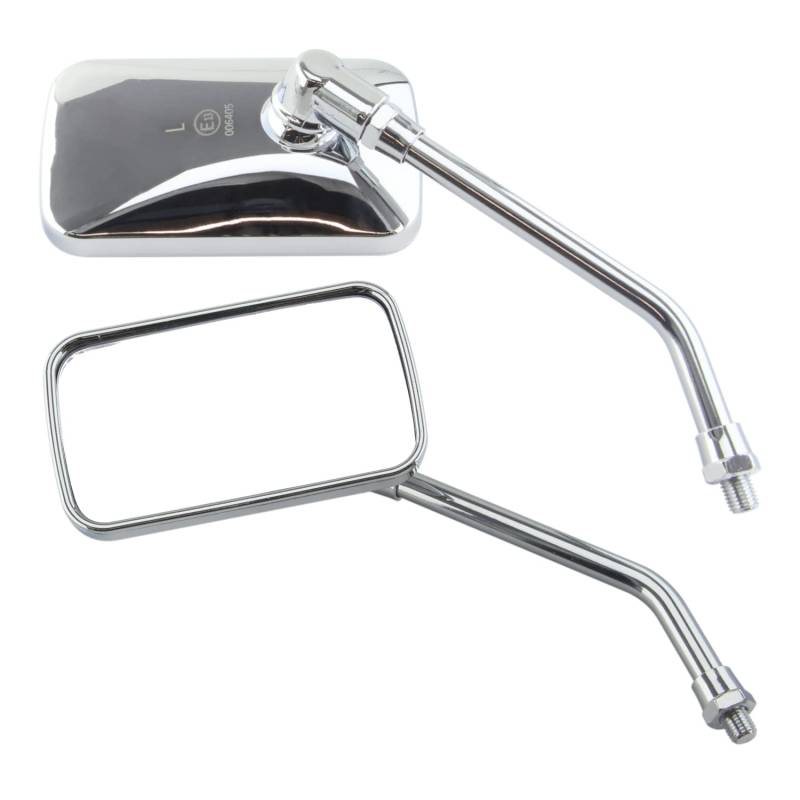 2x Spiegel E-Geprüft kompatibel mit Honda SH 125 / SH 150, VT 125 C Shadow Rückspiegel Set von Yulix