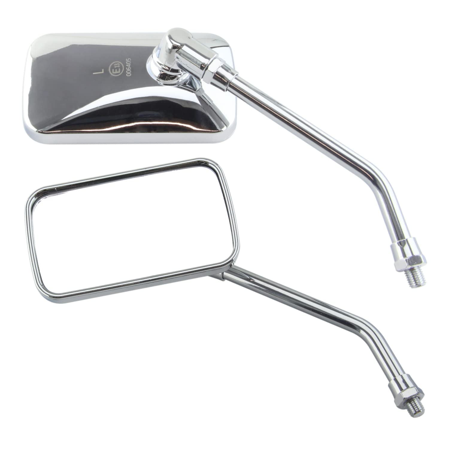 2x Spiegel E-Geprüft kompatibel mit Honda VT 600 C Shadow, SW-T 400/600 Rückspiegel Set 2x Spiegel E-Geprüft kompatibel mit Honda VT 600 C Shadow, SW-T 400/600 Rückspiegel Set von Area Longboard