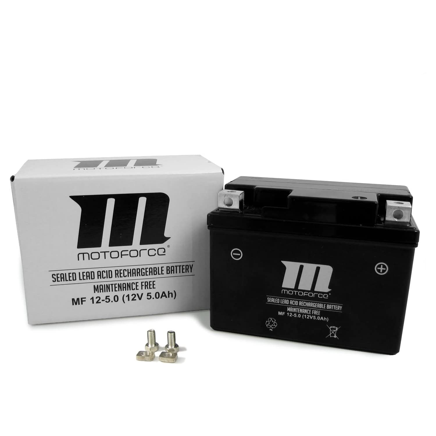 Wartungsfreie Batterie YT4A-3 5Ah kompatibel mit Aprilia SR 50, Rally 50, Amico 50 (Motoforce) von Area1