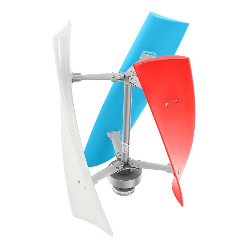 Windräder Windkraftanlage 450W 3-Blatt-Turbine Windturbine mit Controller, IP67 24V Vertikale Windturbine für Schiffe, Mobilheime, Unternehmen von Areao